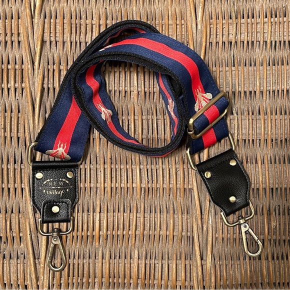 New Vintage “R U Buzzed” Guitar Handbag Strap - Picture 8 of 10